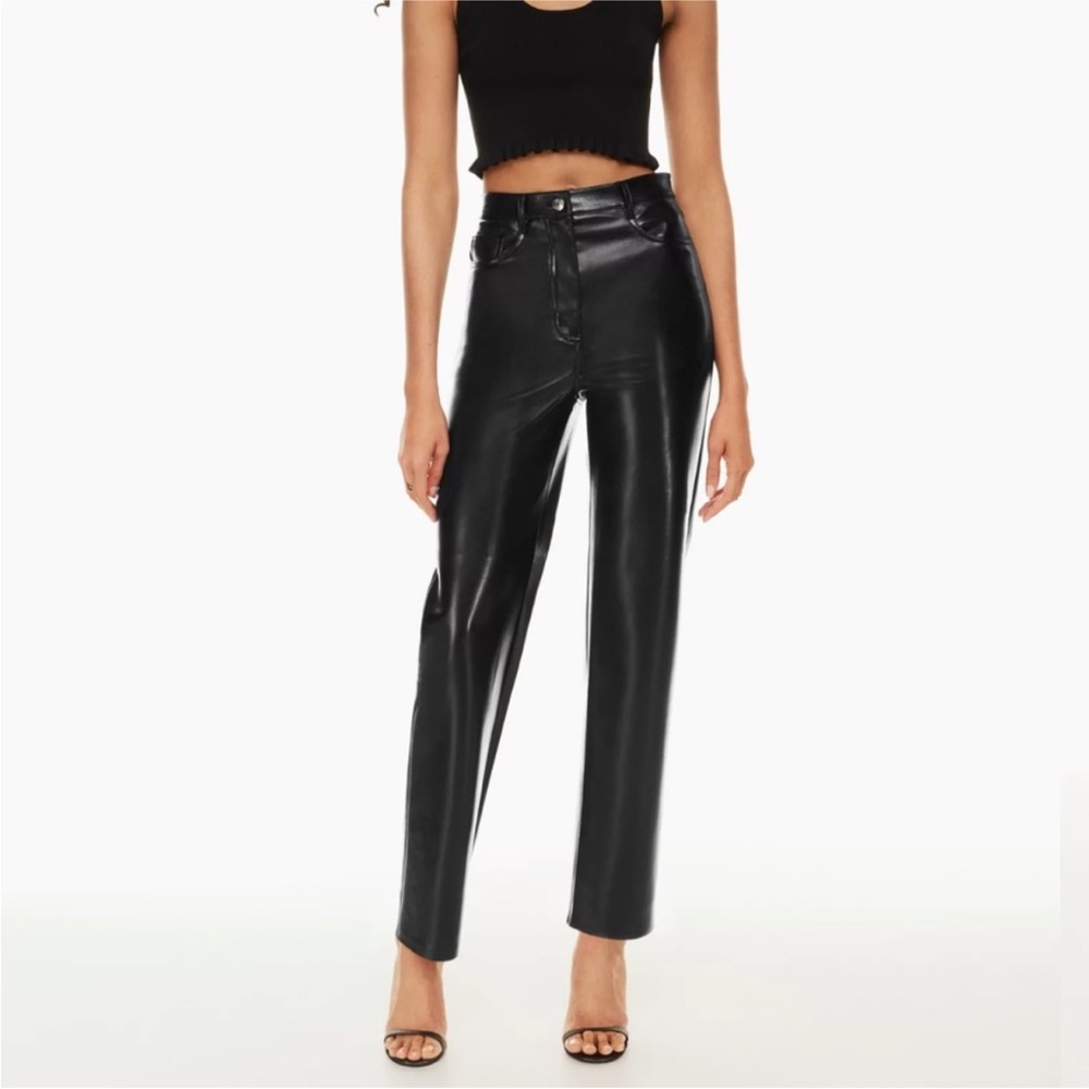Wilfred The Melina High-Rise faux leather Pants 4